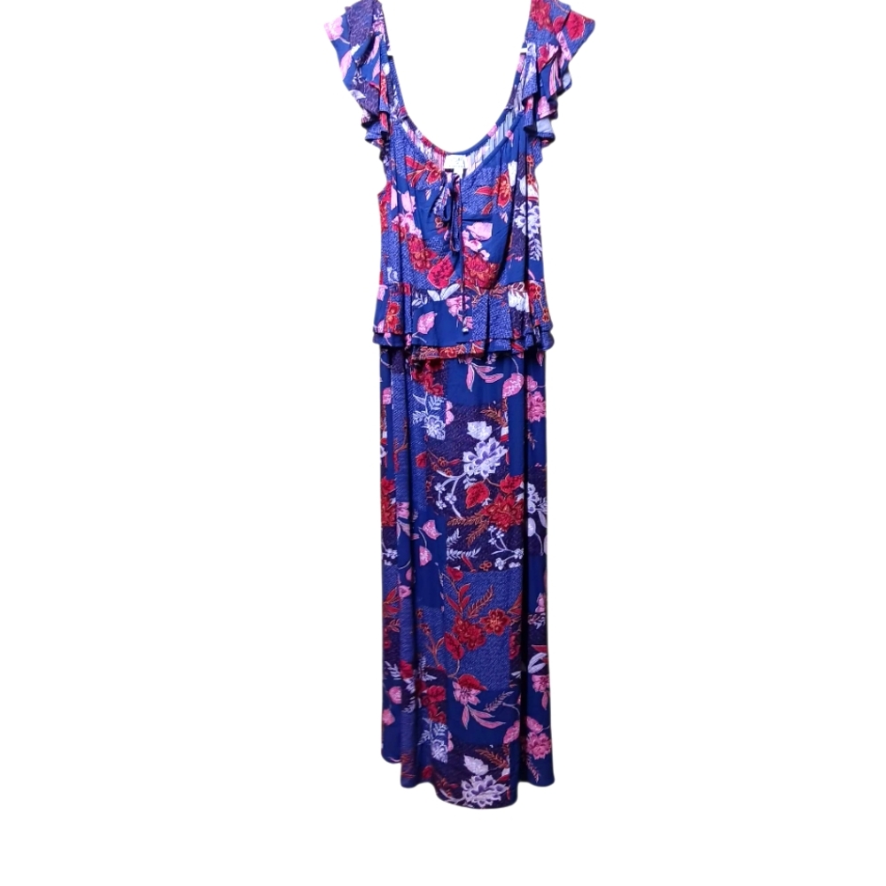 Sofia Jeans By Sofia Vergara Floral Maxi Dress NWOT